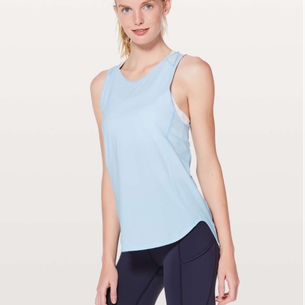 Lululemon Blue Tank Top
